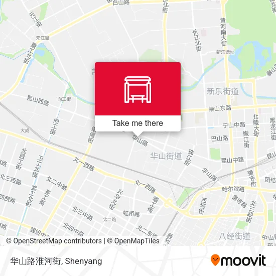 华山路淮河街 map