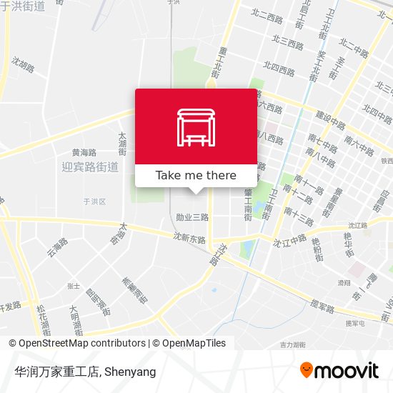 华润万家重工店 map
