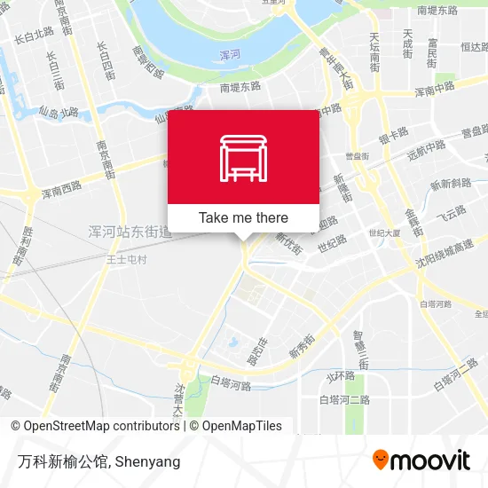 万科新榆公馆 map