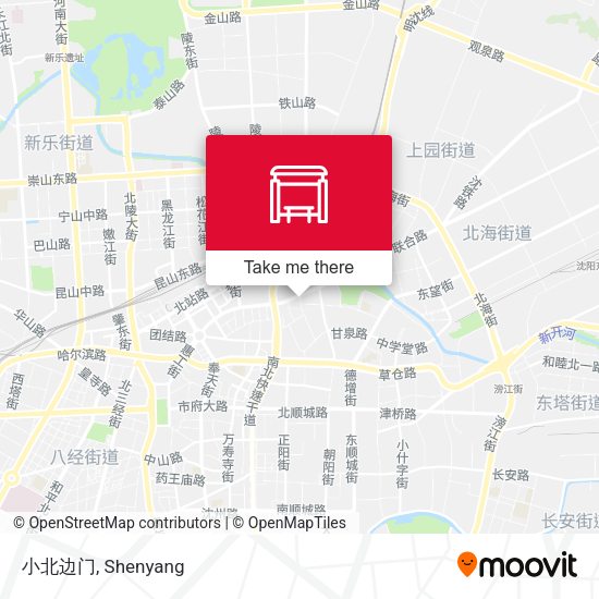 小北边门 map
