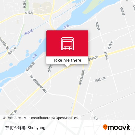 东北冷鲜港 map