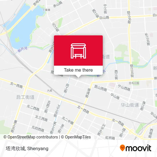 塔湾欣城 map