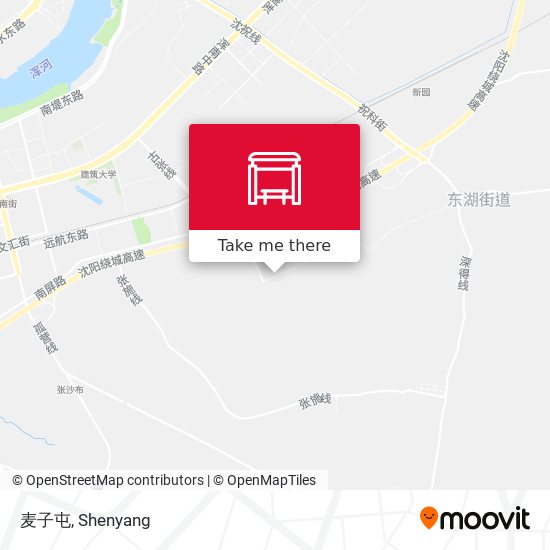 麦子屯 map