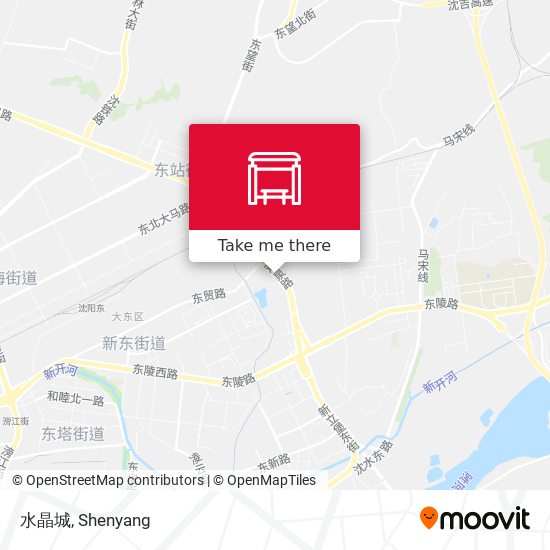 水晶城 map