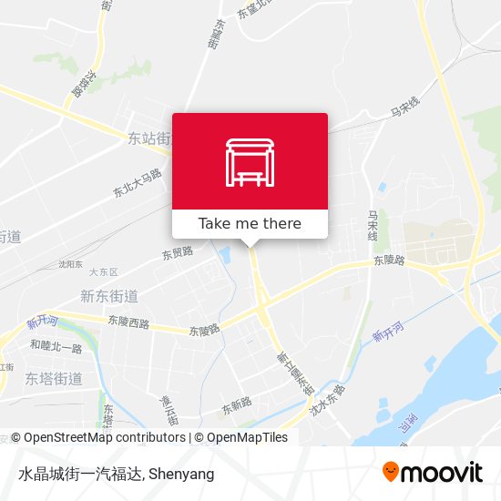 水晶城街一汽福达 map