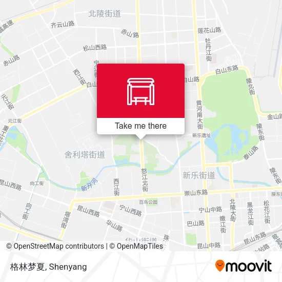 格林梦夏 map