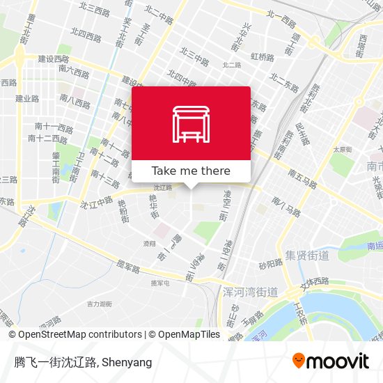 腾飞一街沈辽路 map