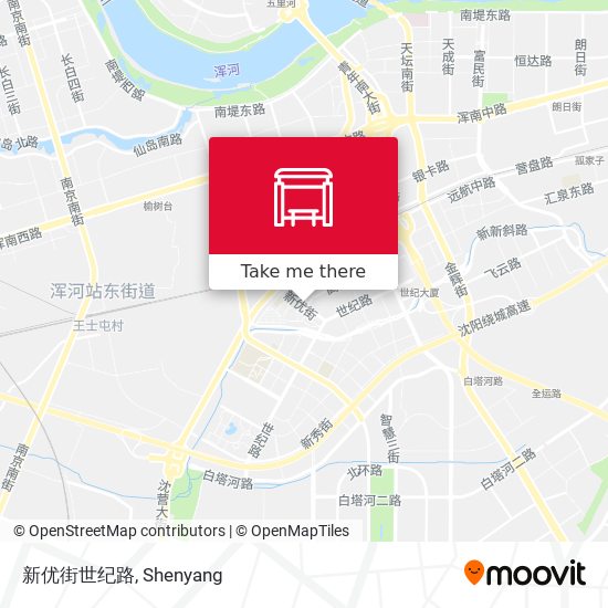 新优街世纪路 map