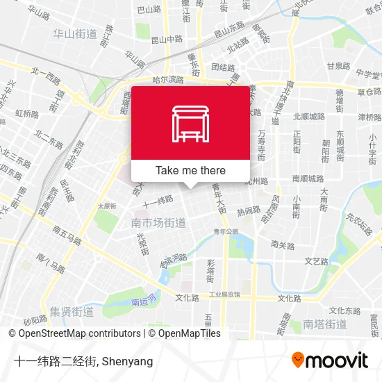十一纬路二经街 map
