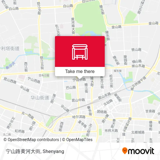 宁山路黄河大街 map