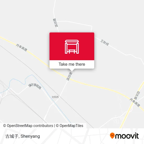 古城子 map