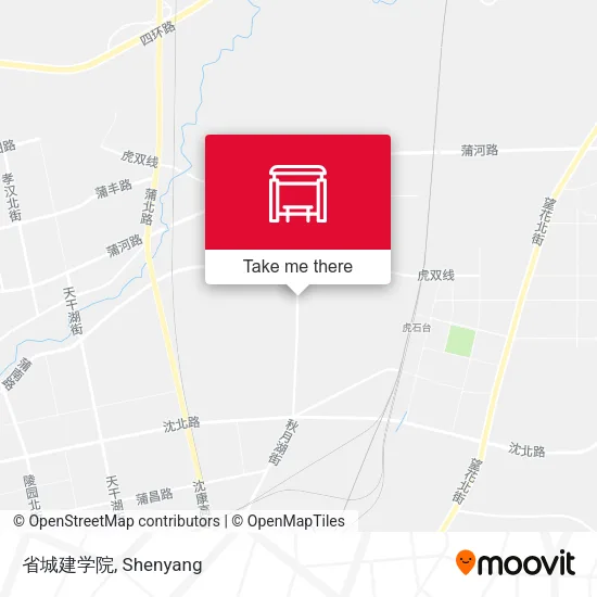 省城建学院 map