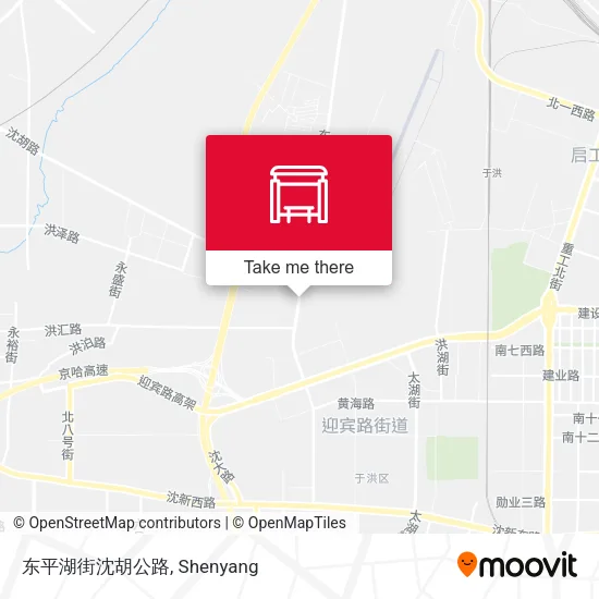 东平湖街沈胡公路 map
