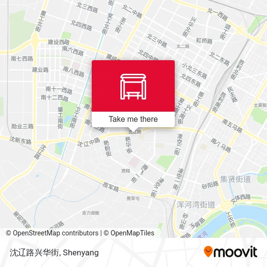 沈辽路兴华街 map
