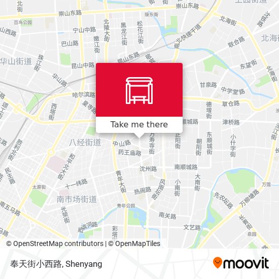 奉天街小西路 map