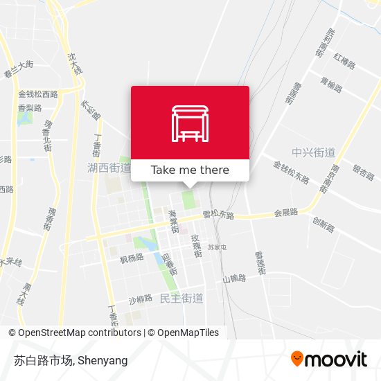 苏白路市场 map