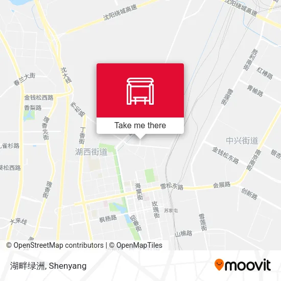 湖畔绿洲 map