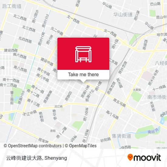 云峰街建设大路 map