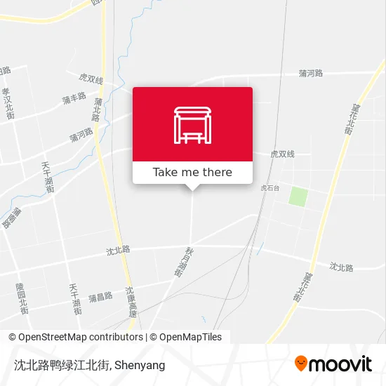 沈北路鸭绿江北街 map