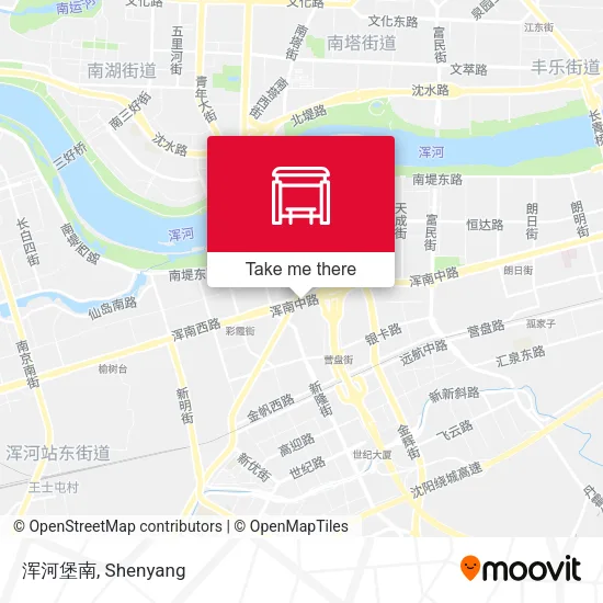 浑河堡南 map