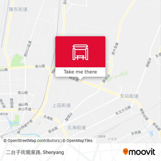 二台子街观泉路 map