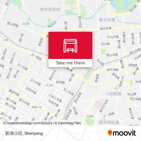 新湖小区 map