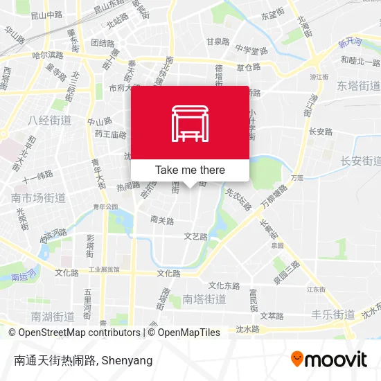 南通天街热闹路 map