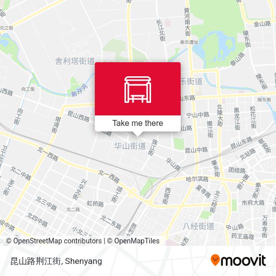 昆山路荆江街 map