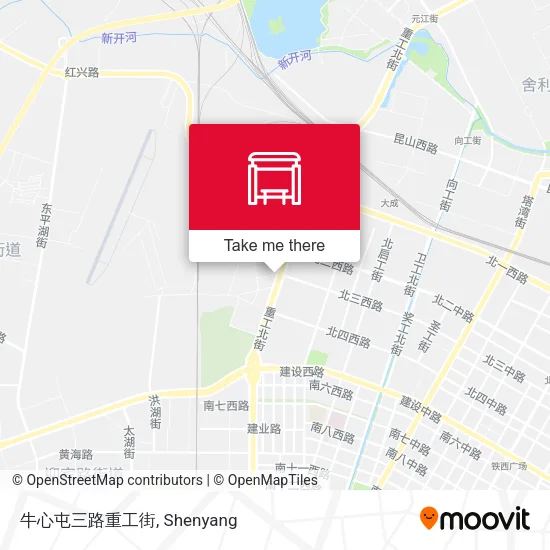 牛心屯三路重工街 map