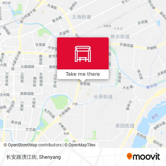 长安路滂江街 map