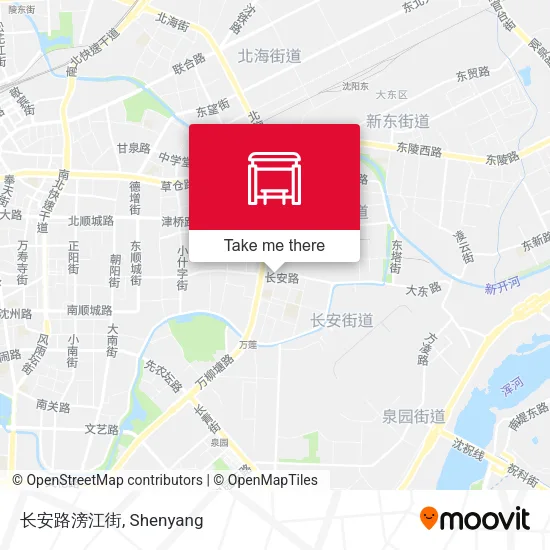长安路滂江街 map
