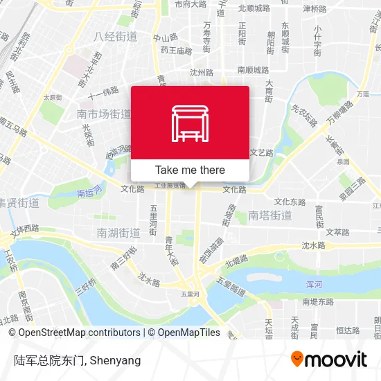 陆军总院东门 map