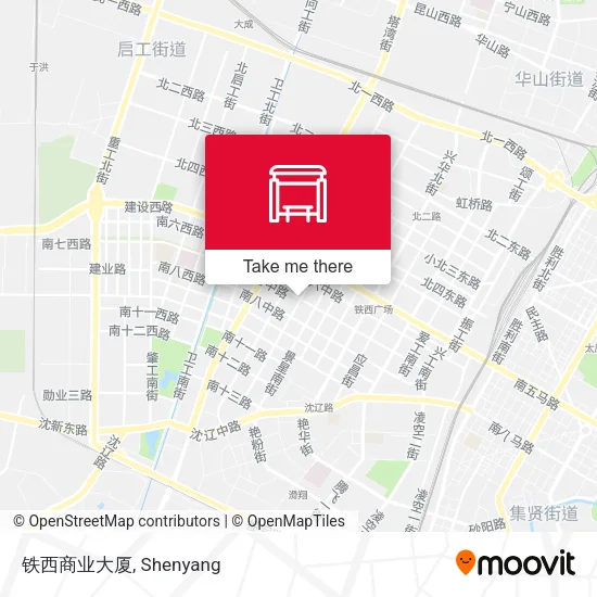 铁西商业大厦 map