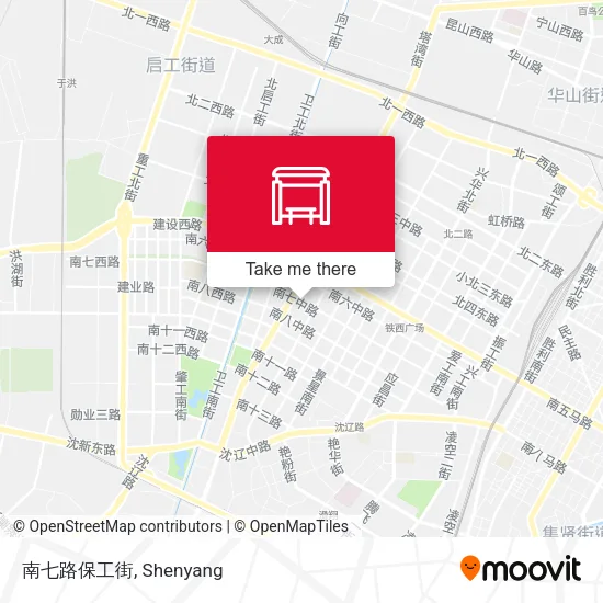 南七路保工街 map