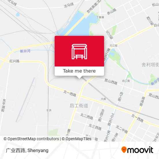 广业西路 map