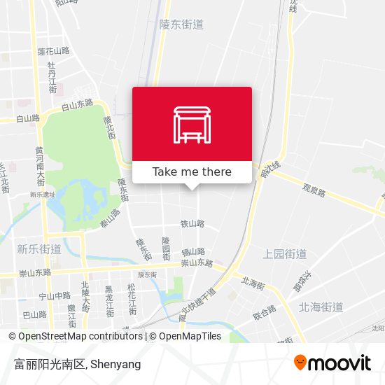 富丽阳光南区 map