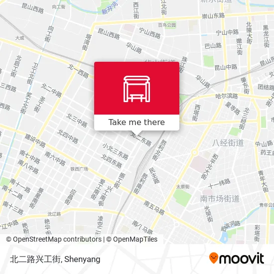 北二路兴工街 map