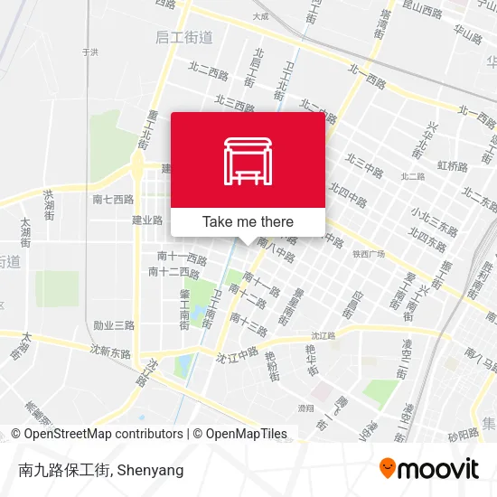南九路保工街 map