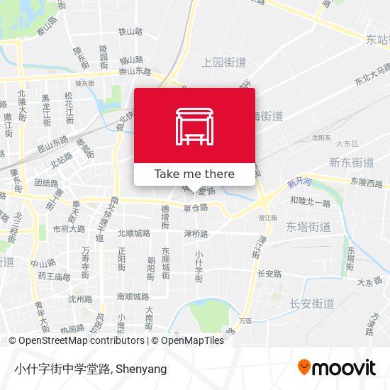 小什字街中学堂路 map