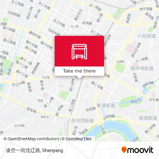 凌空一街沈辽路 map