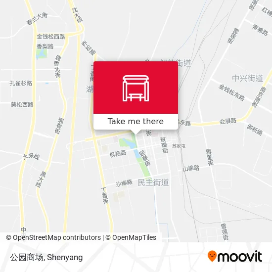 公园商场 map
