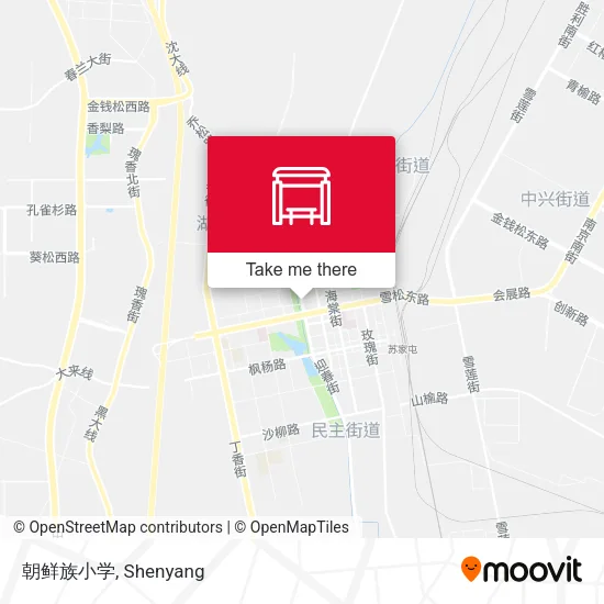 朝鲜族小学 map