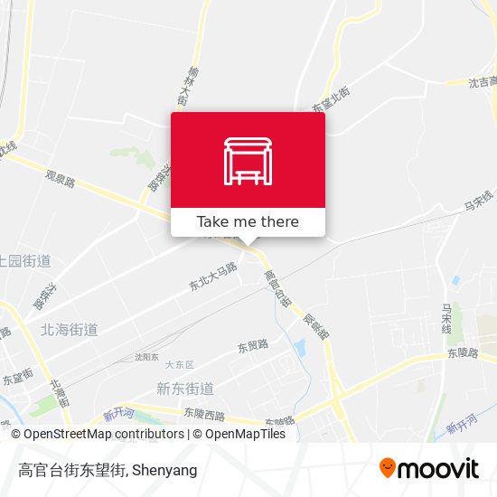 高官台街东望街 map