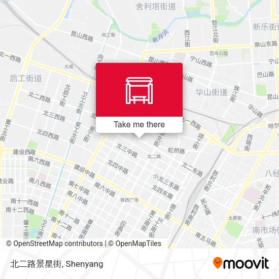 北二路景星街 map