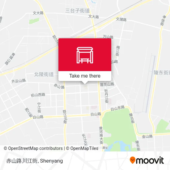 赤山路川江街 map
