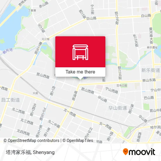 塔湾家乐福 map