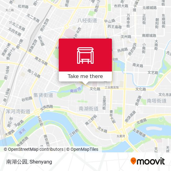 南湖公园 map