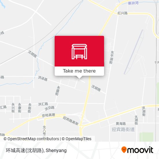 环城高速(沈胡路) map