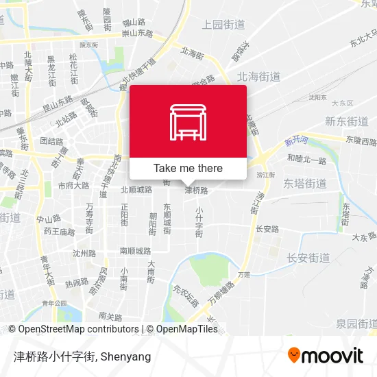 津桥路小什字街 map