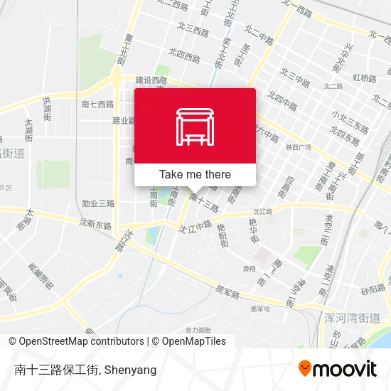 南十三路保工街 map